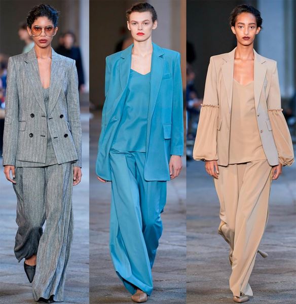 Широкие женские брюки: мода 2021 года